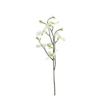 Kunstbloem Cornus wit S