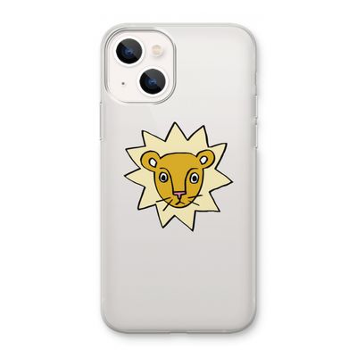 Kleine leeuw: iPhone 13 mini Transparant Hoesje