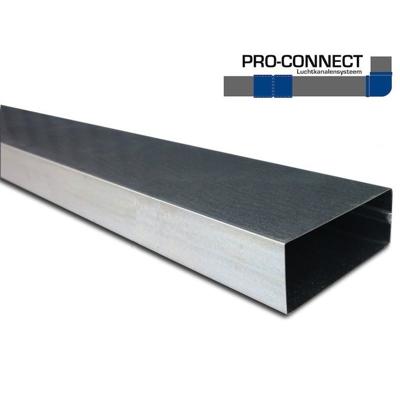 Rechthoekig Kanaal 220 X 55mm - Staal - L=1000mm [pro-c]
