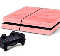 Playstation skin roze textuur