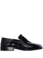 Maison Margiela mocassins Tabi en cuir - Noir