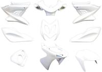 Edge Plaatset 9-delig voor yamaha aerox tot bouwjaar 2014 - mat wit