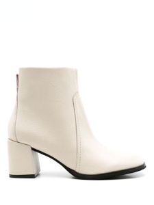 Sarah Chofakian bottines Mariette en cuir - Blanc