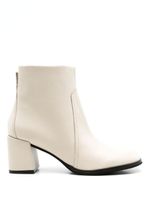 Sarah Chofakian bottines Mariette en cuir - Blanc - thumbnail