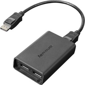 Lenovo 0B47092 DisplayPort Adapter [1x DisplayPort stekker - 2x DisplayPort bus]