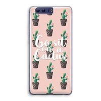 Cactus quote: Honor 9 Transparant Hoesje