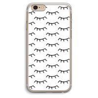 Wimpers: iPhone 6 Plus / 6S Plus Transparant Hoesje Wimpers: iPhone 6 Plus / 6S Plus Transparant Hoesje