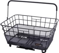 Atranvelo fietsmand, achterop "bring l avs" rear basket bring l avs black