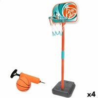 Basketbalbasket Colorbaby 33 x 106 x 29 cm (4 Stuks)
