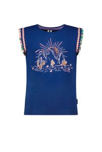 B.Nosy Meisjes t-shirt - Lake blauw