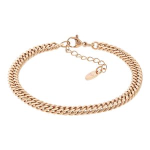 Kalli Schakel Armband Rosé | 2514