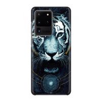 Darkness Tiger: Volledig geprint Samsung Galaxy S20 Ultra Hoesje