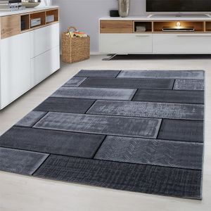 Vloerkleed  Brick - Zwart