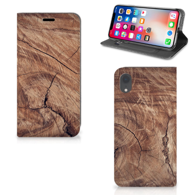 Apple iPhone Xr Book | Wallet Case | Tree Trunk