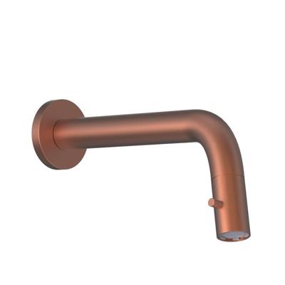 Xenz Duero Plus wandfonteinkraan 18 cm inbouw inkortbaar koper oud