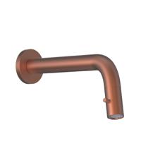 Xenz Duero Plus wandfonteinkraan 18 cm inbouw inkortbaar koper oud
