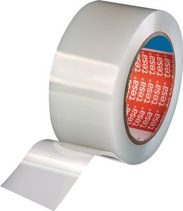 Tesa Foliereparatietape | transparant | lengte 33 m | breedte 50 mm | zeer robuust | wiel | 18 stuks - 04668-00004-00 04668-00004-00