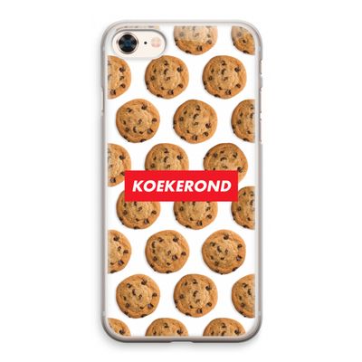 Koekerond: iPhone 8 Transparant Hoesje