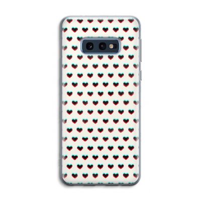 Hartjes: Samsung Galaxy S10e Transparant Hoesje