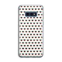 Hartjes: Samsung Galaxy S10e Transparant Hoesje