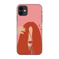 Woke up like this: Volledig geprint iPhone 11 Hoesje