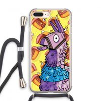 Loot Burger: iPhone 7 PLUS Transparant Hoesje met koord
