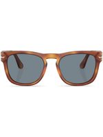 Persol lunettes de soleil Elio à monture ronde - Marron - thumbnail