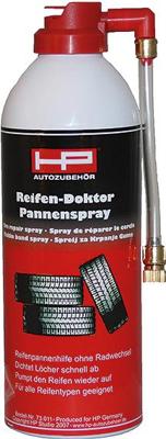 HP Tire sealant 400ml with brass valve