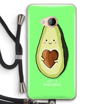 Avocuddle: HTC U Play Transparant Hoesje met koord