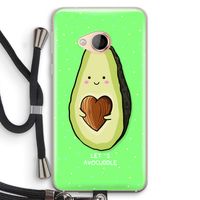 Avocuddle: HTC U Play Transparant Hoesje met koord