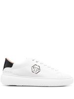 Philipp Plein baskets Hexagon - Blanc