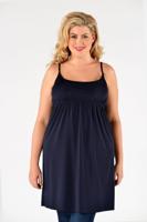 Yoek Onderjurk elastische taille | Blauw | Maat 46/48