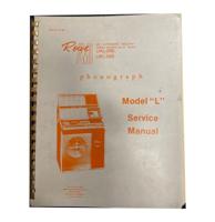 Ami model L - Service Manual Pre-owned