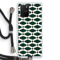 Moroccan tiles: Samsung Galaxy S10 Lite Transparant Hoesje met koord