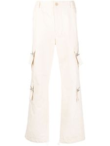 Jacquemus pantalon droit à poches multiples - Tons neutres