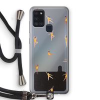 Dans #2: Samsung Galaxy A21s Transparant Hoesje met koord