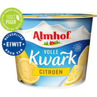 Almhof Volle Kwark Citroen 500 g bij Jumbo