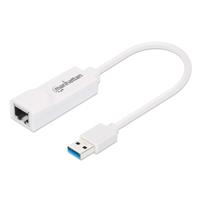 Manhattan Gigabit Ethernet Adapter Netwerkadapter 1 GBit/s USB 3.2 Gen 1 (USB 3.0)