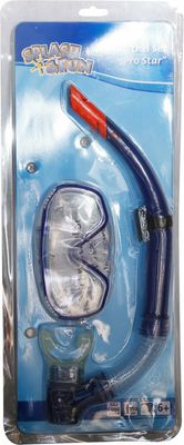 Splash & Fun Mask + Snorkel Pro Star, siliconen, vanaf 6 jaar