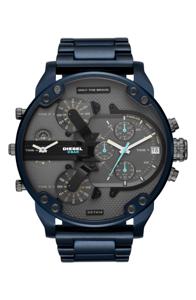 Diesel Mr. Daddy 2.0 chronograaf quartz grijze wijzerplaat Heren horloge DZ7414