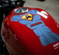 Gepersonaliseerde superheld initiaal motor sticker
