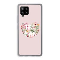 GRL PWR Flower: Samsung Galaxy A42 5G Transparant Hoesje