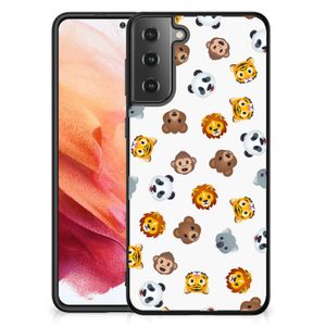 Back Case voor Samsung Galaxy S21 Dieren Emojis