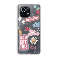 Positivity: Xiaomi Mi 11 Transparant Hoesje