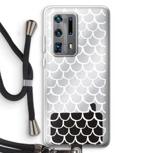 Dakpannetjes: Huawei P40 Pro Plus Transparant Hoesje met koord