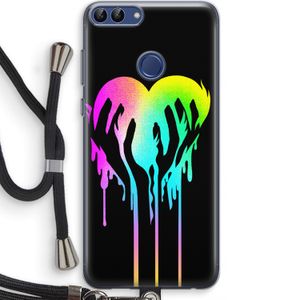Hold My Heart: Huawei P Smart (2018) Transparant Hoesje met koord