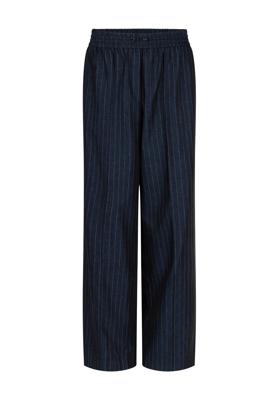 Aaiko Esila Pinstripe Co 510 Broek 193925 Night Blue