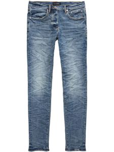 Purple Brand jean skinny à taille basse - Bleu