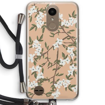 Blossoming spring: LG K10 (2017) Transparant Hoesje met koord