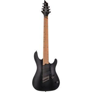 Cort KX307MS Multi Scale Open Pore Black 7-snarige elektrische gitaar